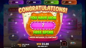 Tampilan visual slot Candy Pop dengan tema permen yang cerah dan penuh warna.